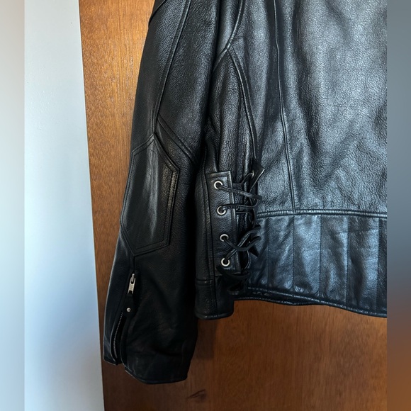 Men’sLeather Riding Jacket - Picture 6 of 7